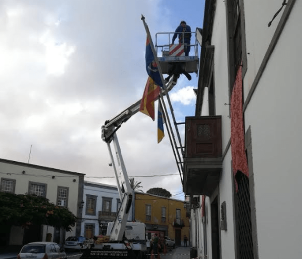 Imagen de los trabajos (Foto TA)